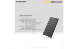 Nitecore NB10000 Gen 2 Quick-Charge USB/USB-C Dual Port 10000mAh Power Bank