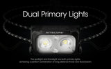 NITECORE NU25 UL 400 Lumens Ultralight Rechargeable Headlamp