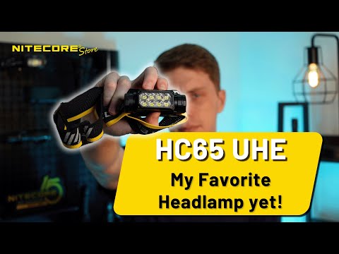 Nitecore HC65 UHE 2000 Lumen USB-C Rechargeable Headlamp