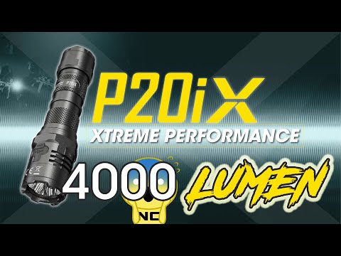 Nitecore P20iX 4000 Lumen USB-C Rechargeable Flashlight